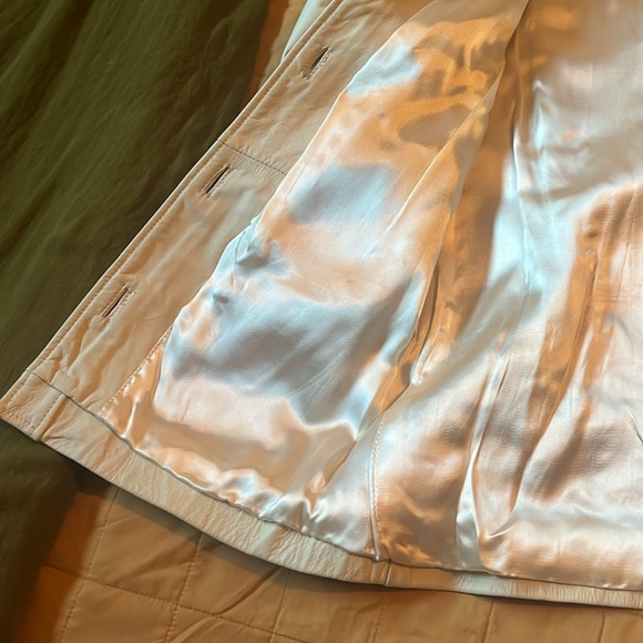 Beautiful cream leather Gap jacket - Picture 4 of 6